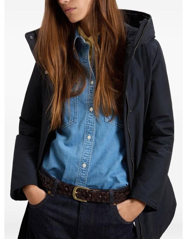 울리치 [해외직구][P13]WOOLRICH CFWWOU2265FRUT0001DKN 여성 파카자켓 다운파카 후드자켓 재킷 패딩 로고 코트 WOOLRICH BOULDER MIDI PARKA COAT 착용컷