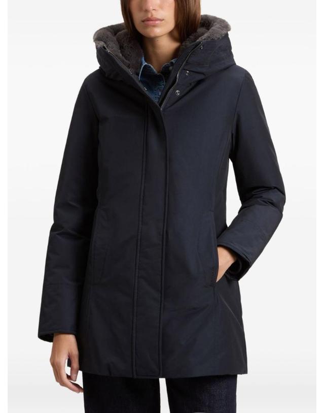 울리치 [해외직구][P13]WOOLRICH CFWWOU2265FRUT0001DKN 여성 파카자켓 다운파카 후드자켓 재킷 패딩 로고 코트 WOOLRICH BOULDER MIDI PARKA COAT 착용컷