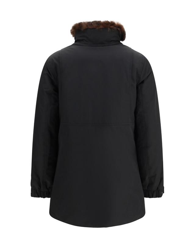 울리치 [해외직구][K68]WOOLRICH CFWWOU2245FRUT0001 BLK 여성 다운자켓 패딩 다운베스트 파카 Erie Ramar Cloth Insulated Jacket with Hood 착용컷