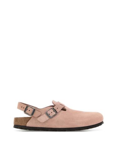 [해외직구][X45]버켄스탁 1031636 PINKCLAY 여성 슬리퍼 샌들 플립플랍 플랫슈즈 Pink suede Tokyo slippers