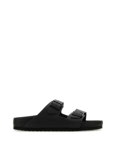 [해외직구][X45]버켄스탁 1026843 BLACK 남성 슬리퍼 샌들 플립플랍 조리 Black leather Arizona BS slippers