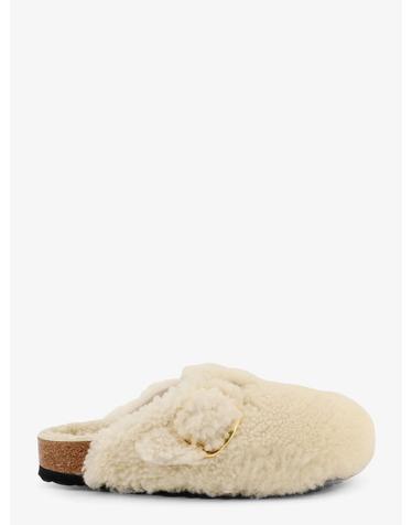 [해외직구][N85]버켄스탁 1025664 여성 슬리퍼 샌들 뮬 BIRKENSTOCK Boston Big Buckle Shearling mule