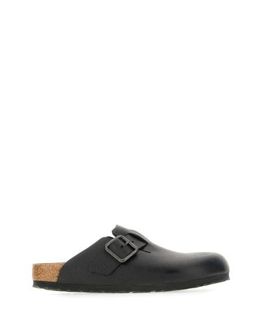 [해외직구][W63]버켄스탁 1030704 BLACK 남성 슬리퍼 뮬 샌들 Ciabatte Boston Wire in pelle