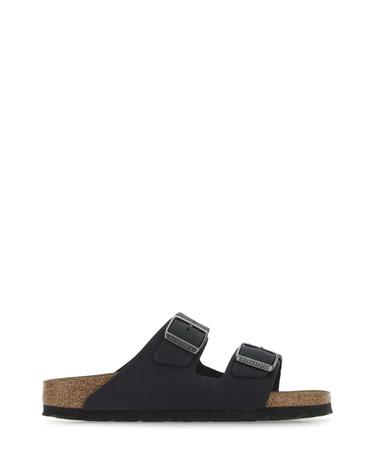 [해외직구][X45]버켄스탁 552113 BLACK 여성 슬리퍼 샌들 플립플랍 플랫슈즈 Black leather Arizona slippers