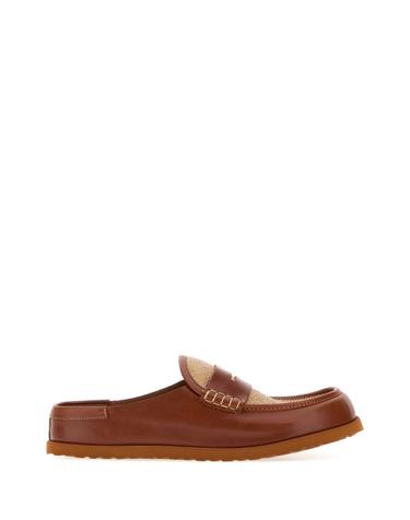 [해외직구][X45]버켄스탁 1032442 GINBRORAF 남성 슬리퍼 샌들 플립플랍 조리 Two tone raffia and nappa leather Naples slippers