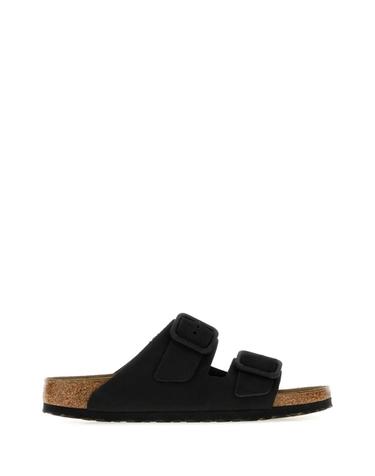 [해외직구][X45]버켄스탁 1031771 BLACK 여성 슬리퍼 샌들 플립플랍 플랫슈즈 Black leather Arizona slippers