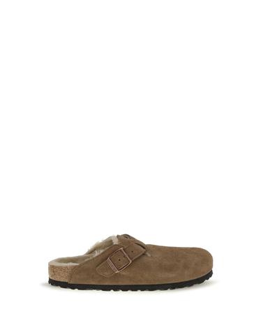 [해외직구][K68]버켄스탁 1032432 DARKTEA 여성 샌들 슬리퍼 샌들힐 플립플랍 샌들힐 Boston Shearling Mules