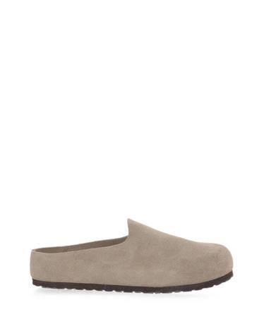 [해외직구][P13]버켄스탁 1032550TAUPE 남성 뮬 로퍼 슬라이드 샌들 신발 조리 블로퍼 BIRKENSTOCK AMSTERDAM SLIPPERS