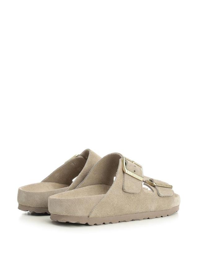 버켄스탁 [해외직구][A94]버켄스탁 1018443TAUPE 공용 샌들 슬리퍼 BIRKENSTOCK BIRKENSTOCK Arizona Suede Sandal 착용컷