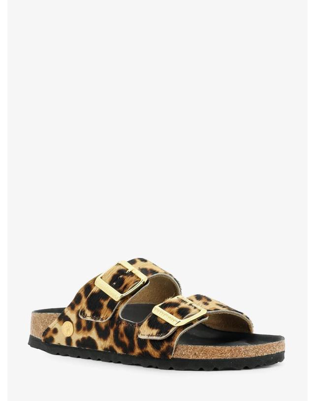 버켄스탁 [해외직구][N85]버켄스탁 1032839 여성 슬리퍼 샌들 뮬 BIRKENSTOCK Arizona pony skin sandals with animal print 착용컷