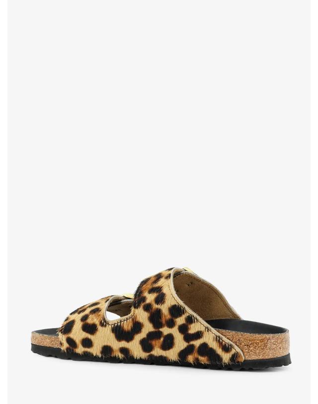 버켄스탁 [해외직구][N85]버켄스탁 1032839 여성 슬리퍼 샌들 뮬 BIRKENSTOCK Arizona pony skin sandals with animal print 착용컷
