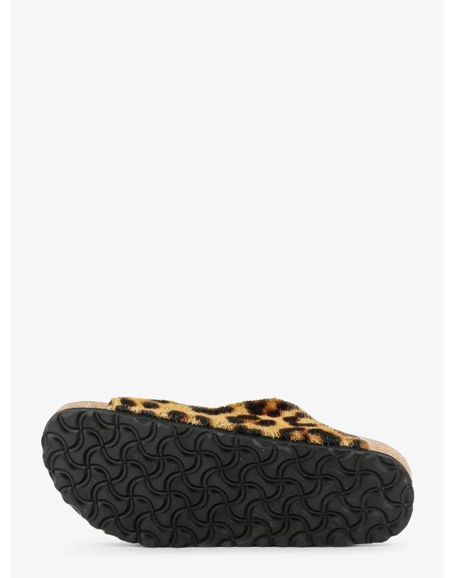 버켄스탁 [해외직구][N85]버켄스탁 1032839 여성 슬리퍼 샌들 뮬 BIRKENSTOCK Arizona pony skin sandals with animal print 착용컷