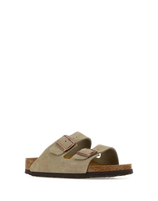 버켄스탁 [해외직구][X45]버켄스탁 051463 TAUPE 여성 슬리퍼 샌들 플립플랍 플랫슈즈 Grey suede Arizona slippers 착용컷