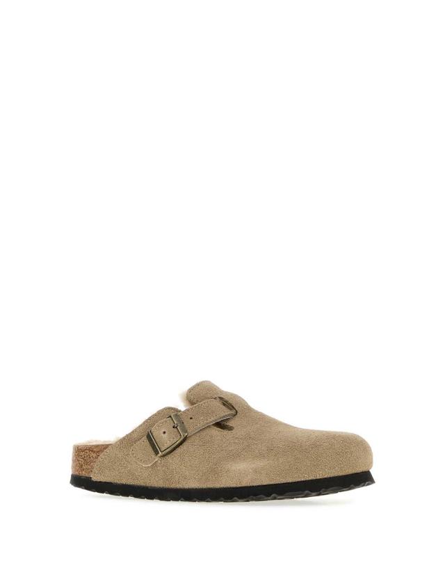 버켄스탁 [해외직구][X45]버켄스탁 1028299 TAUPE 여성 슬리퍼 샌들 플립플랍 플랫슈즈 Sand suede Boston slippers 착용컷