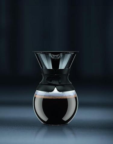 보덤 푸어오버 커피메이커 영구필터 1.0L 블랙