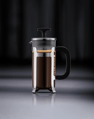 보덤 예스퍼 프렌치프레스 커피메이커 350ml 3컵 크롬