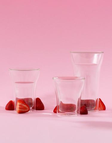 보덤 아삼 더블월 글라스 400ml 2P 투명