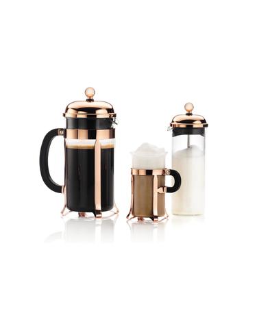 보덤 샹보르 우유거품기 150ml 코퍼