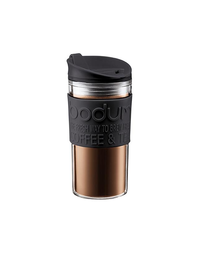 보덤 보덤 트래블머그 350ml 블랙 착용컷