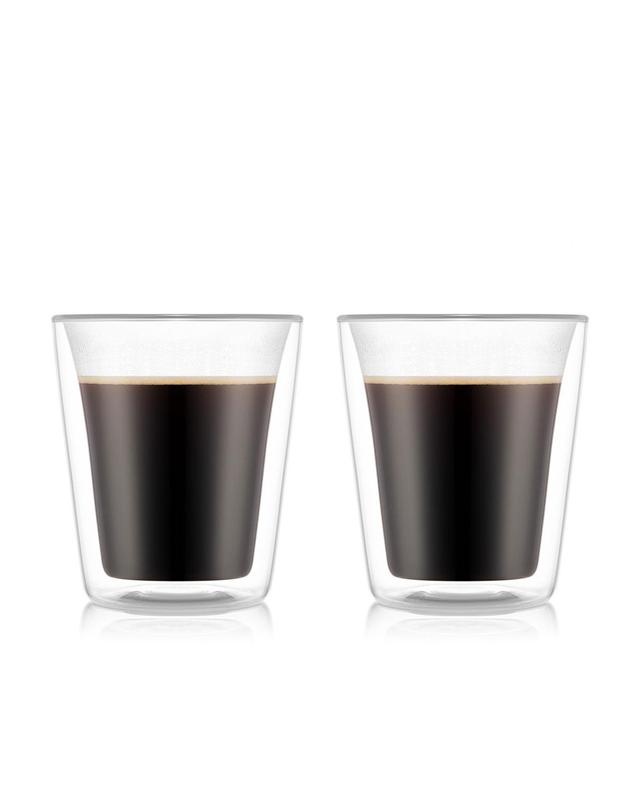 보덤 보덤 캔틴 더블월 글라스 200ml 2P 투명 착용컷