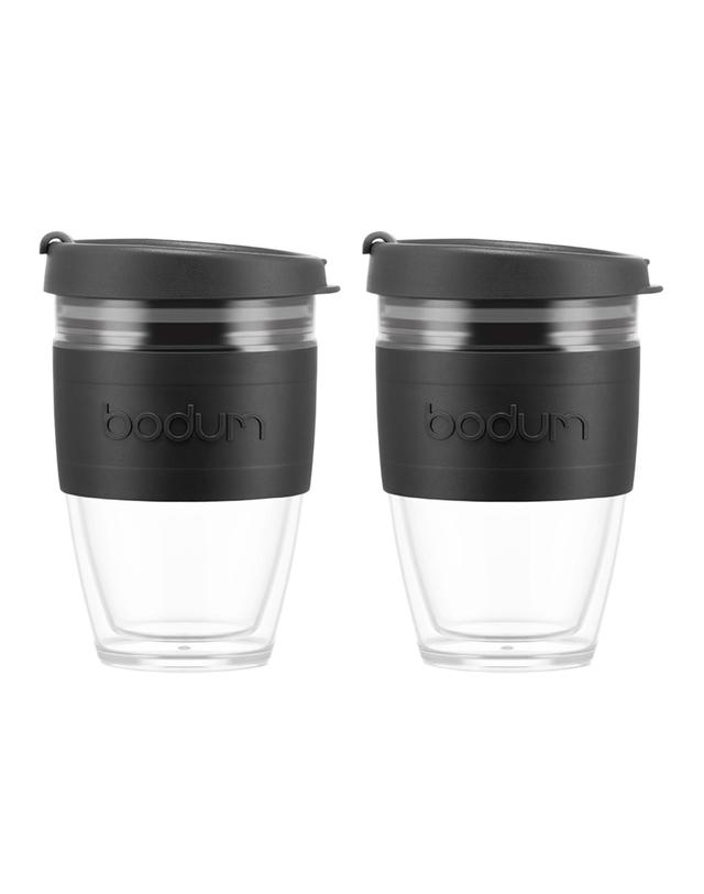 보덤 보덤 조이컵 트래블머그 250ml 블랙(1+1) 착용컷