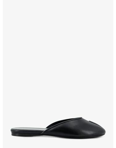[해외직구][N85]JUDE SS25FO003BK001LL001 여성 슬리퍼 샌들 뮬 JUDE Date Flat leather sandals