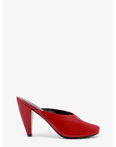 [해외직구][N85]JUDE SS26HO008RD001CL017 여성 슬리퍼 샌들 뮬 JUDE Paw Mule patent leather sandals