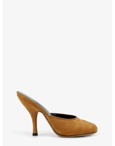 [해외직구][N85]JUDE SS26HO002BR024CL027 여성 슬리퍼 샌들 뮬 JUDE Suede Date Mule Sandals