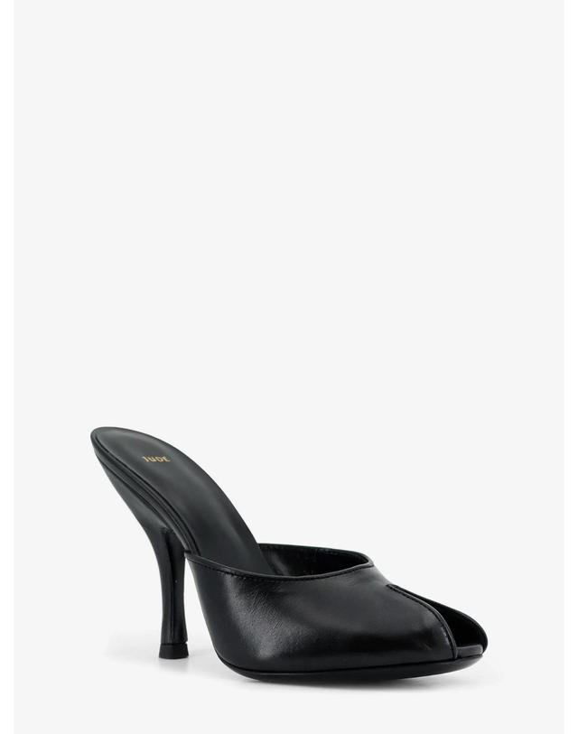주드 [해외직구][N85]JUDE PS25FO003BK001GL001 여성 슬리퍼 샌들 뮬 JUDE Leather Date Mule sandals 착용컷