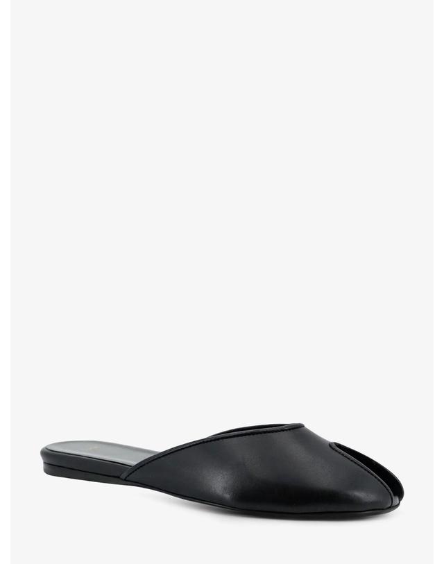 주드 [해외직구][N85]JUDE SS25FO003BK001LL001 여성 슬리퍼 샌들 뮬 JUDE Date Flat leather sandals 착용컷