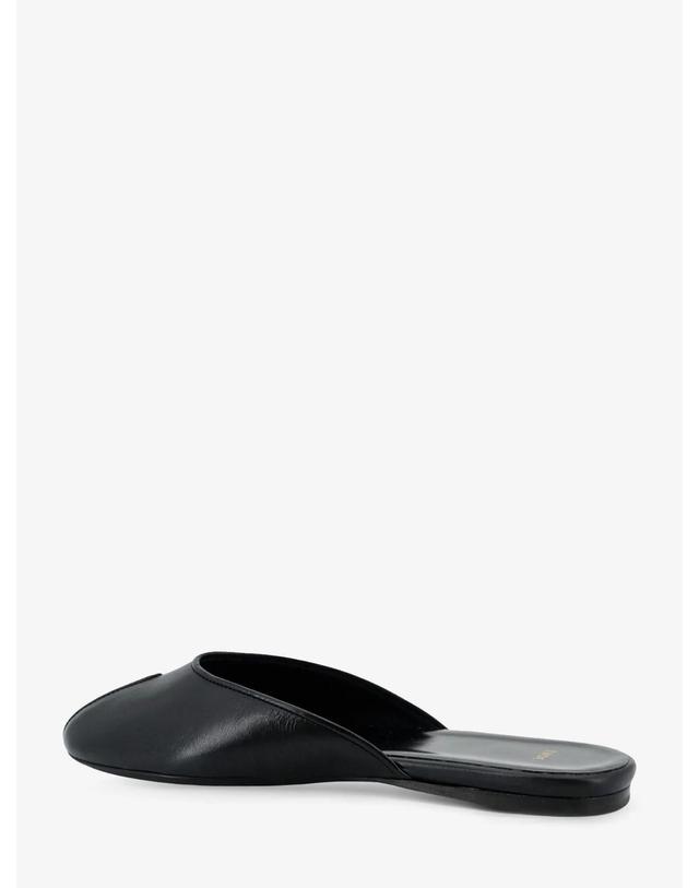 주드 [해외직구][N85]JUDE SS25FO003BK001LL001 여성 슬리퍼 샌들 뮬 JUDE Date Flat leather sandals 착용컷