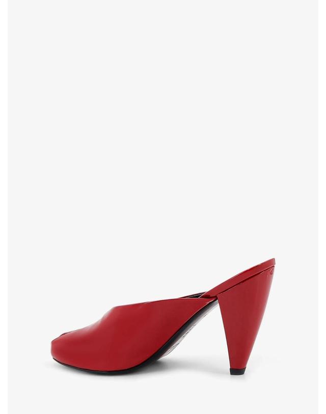 주드 [해외직구][N85]JUDE SS26HO008RD001CL017 여성 슬리퍼 샌들 뮬 JUDE Paw Mule patent leather sandals 착용컷