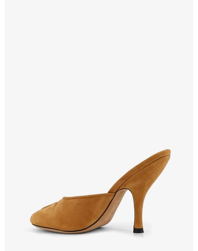 주드 [해외직구][N85]JUDE SS26HO002BR024CL027 여성 슬리퍼 샌들 뮬 JUDE Suede Date Mule Sandals 착용컷
