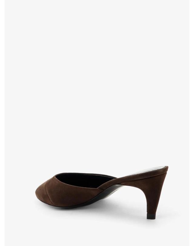 주드 [해외직구][N85]JUDE PF26HO006BR001CL025 여성 슬리퍼 샌들 뮬 JUDE Suede Cave Mule Sandals 착용컷
