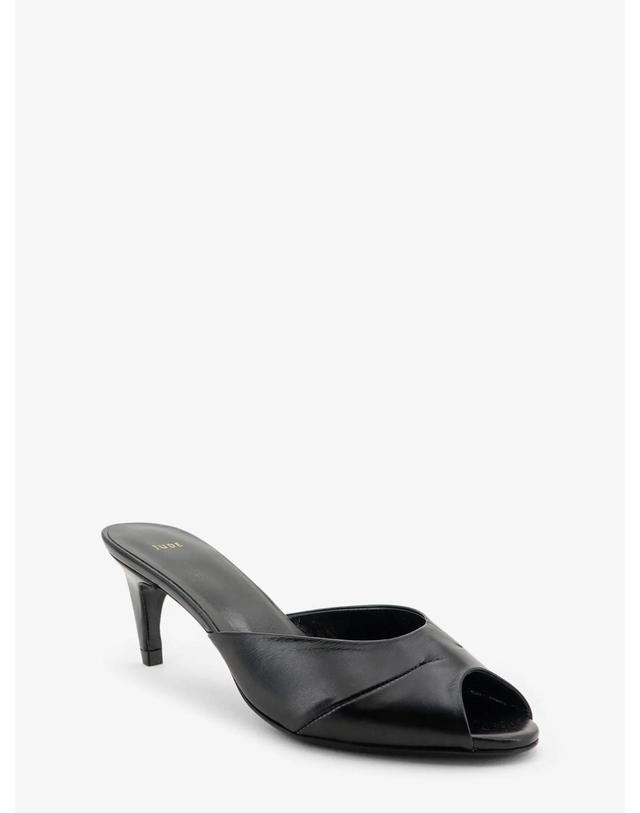 주드 [해외직구][N85]JUDE PS25FHO006BK001LL001 여성 슬리퍼 샌들 뮬 JUDE Leather Cave Mule Sandals 착용컷