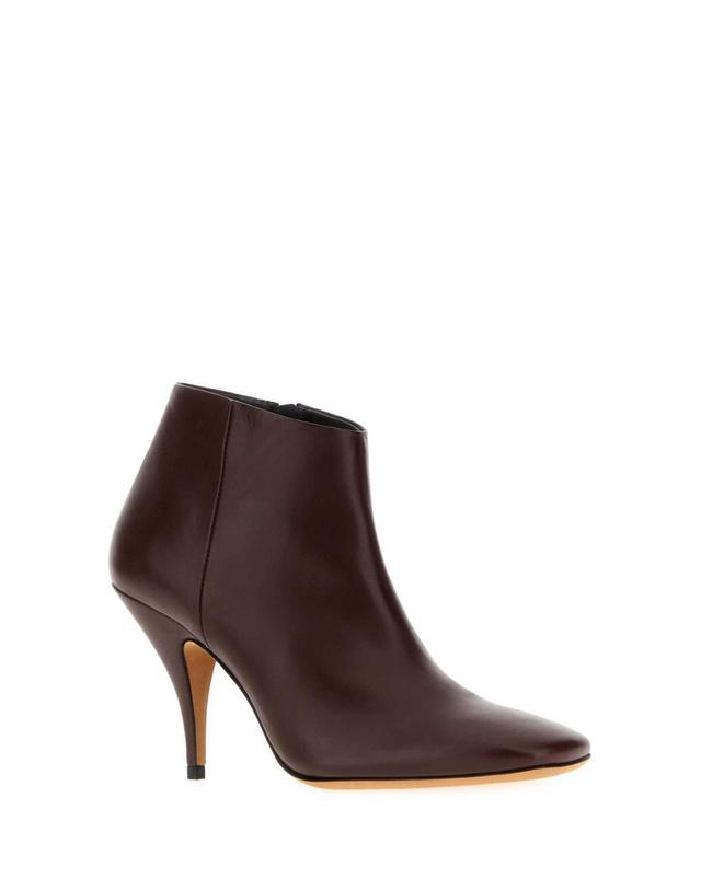주드 [해외직구][X45]JUDE PF26BO020RD020L L002 여성 앵클부츠 미들 롱부츠 니하이부츠 Chocolate leather Credo ankle boots 착용컷
