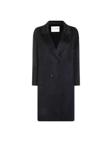 [해외직구][S27]KUJTEN F444680 여성 코트 하프코트 롱코트 싱글 더블코트 트렌치코트 BLUE CASHMERE COAT