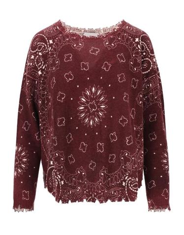 [해외직구][A94]KUJTEN F 2500231 여성 니트 스웨터 KUJTEN KUJTEN Apple Bandana Sweater