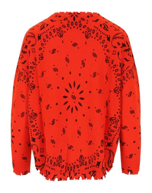 쿠즈텡 [해외직구][A94]KUJTEN F 25002265 여성 니트 스웨터 KUJTEN KUJTEN Apple Bandana Sweater 착용컷
