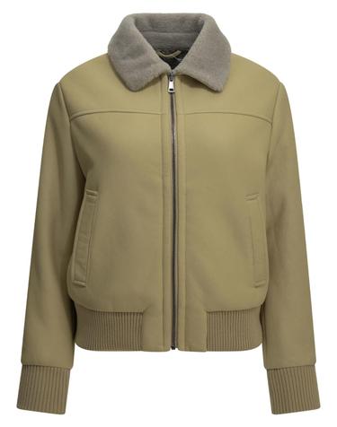 [해외직구][V90]Semper 1815MONTONE NAPPATOBEIGE 여성 자켓 코트 아우터 Shearling jacket