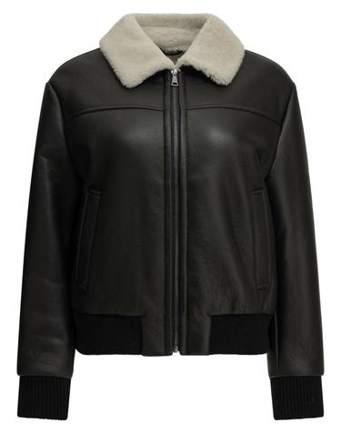 [해외직구][V90]Semper 1815NAPPANERO PELO BIANCO 여성 자켓 코트 아우터 Shearling jacket