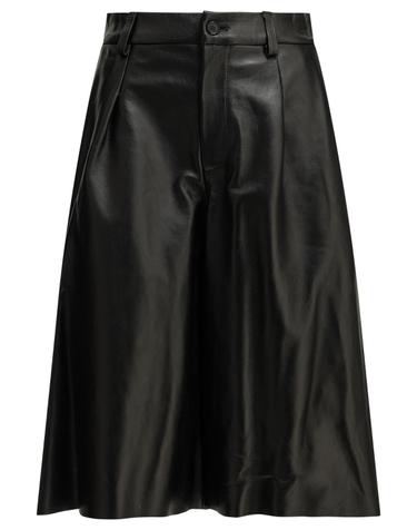 [해외직구][V90]Semper 1802NAPPA LISCIANERO 여성 숏팬츠 반바지 숏츠 Formal leather shorts