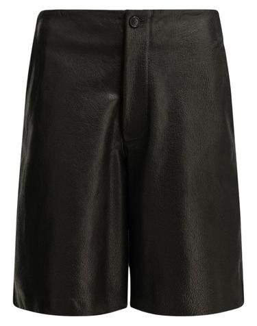 [해외직구][V90]Semper 1817PELLE JACQUARdNERO 여성 숏팬츠 반바지 숏츠 Formal leather shorts