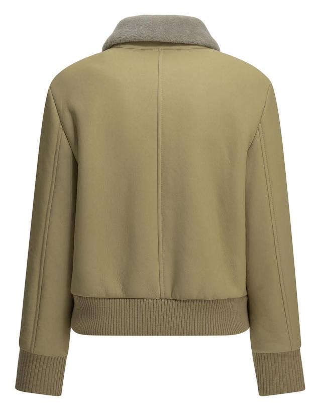 셈페르 [해외직구][V90]Semper 1815MONTONE NAPPATOBEIGE 여성 자켓 코트 아우터 Shearling jacket 착용컷