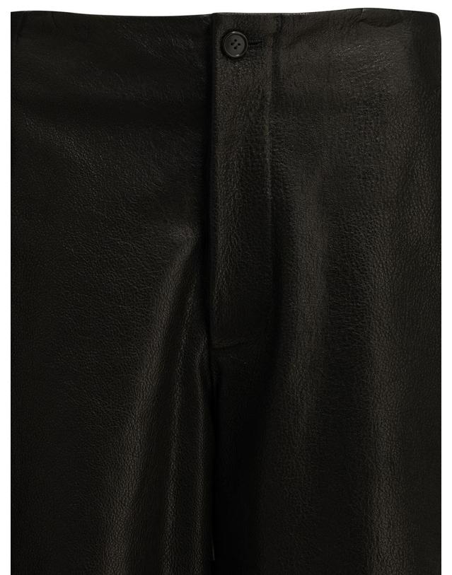셈페르 [해외직구][V90]Semper 1817PELLE JACQUARdNERO 여성 반바지 숏팬츠 Formal leather shorts 착용컷