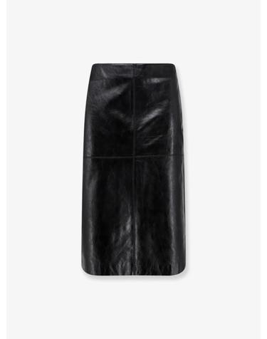 [해외직구][N85]쉐르 JUP1528GWEN 여성 스커트 치마 여성하의 SOEUR Gwen leather skirt
