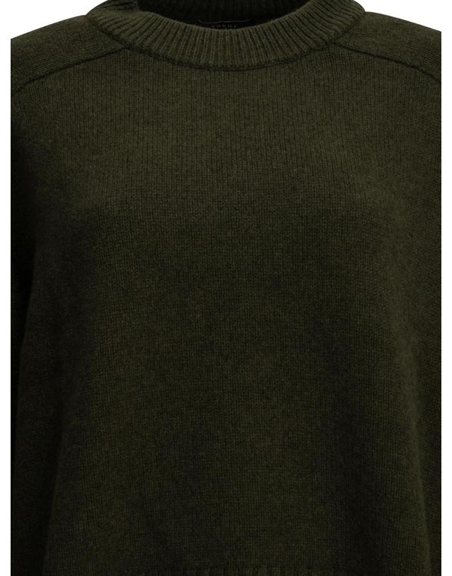 쉐흐 [해외직구][V90]쉐르 PUL0079WILLKAK1625W 여성 니트 스웨터 가디건 Will Crew Neck Sweater 착용컷