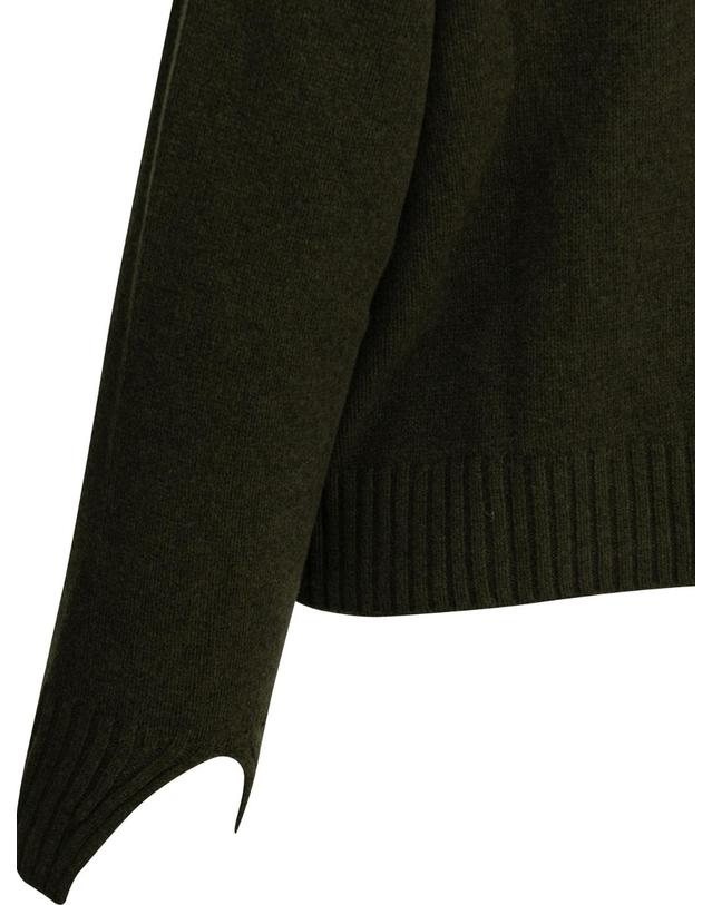 쉐흐 [해외직구][V90]쉐르 PUL0079WILLKAK1625W 여성 니트 스웨터 가디건 Will Crew Neck Sweater 착용컷