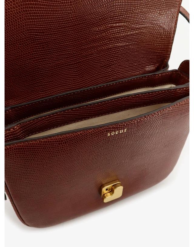 쉐흐 [해외직구][N85]쉐르 SEM1301BELLIMAX 여성 크로스백 숄더백 쇼퍼백 SOEUR Bellissima Maxi leather shoulder bag 착용컷