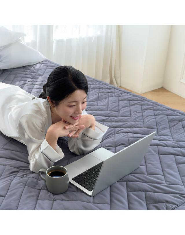 스탠다드엔 [프리미엄 2027년형] 한일의료기 5세대 그래핀 탄소매트 전기매트 전기요 카본 온열매트 EMF전자파차단 착용컷